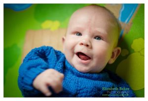 baby laughing