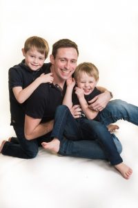 dad and sons photo