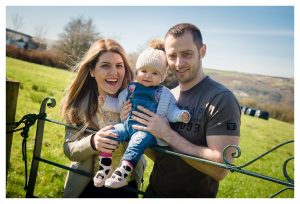 mum and dad and baby