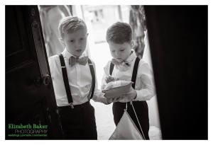 cute page boys black and white