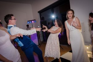 crazy wedding dancing