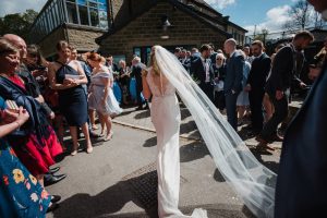 veil blowing in the wind
