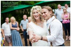 first dance outside Wedding photography Whitby Falling Foss