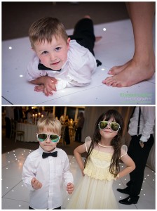 children dancing at Crow Hil Marsden Wedding Photography