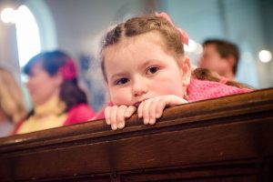 Child at the church