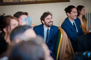 guests enjoying speeches