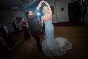 bride dancing