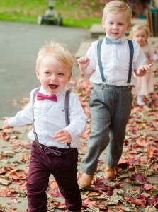 page boys running
