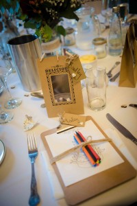children's fun pack on dining table