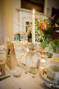 place setting dining hall