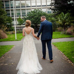 park backdrop rear photo of dress