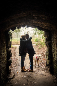 silhouette photo of couple hugging