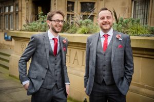 best man and groom