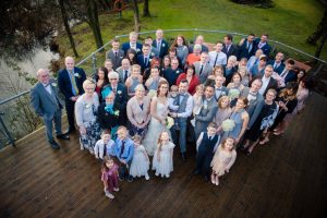 group shot of all guests