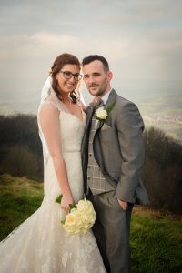 Secret view portrait of couple