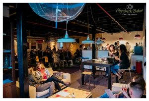 interior of pop-up space