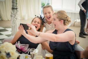 girls take a selfie