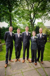 groom and groomsmen