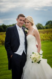 newlyweds couple photo