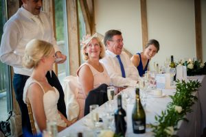 speeches at sandburn hall york wedding photography
