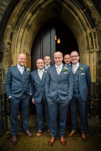 the groom and groomsmen