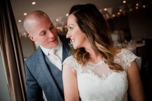 newlyweds at the fleece Inn