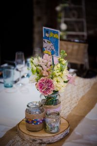 Oakwell Hall table settings