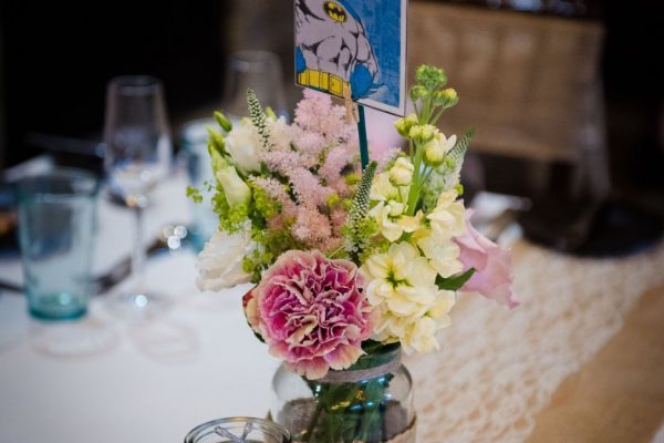 Oakwell Hall table settings