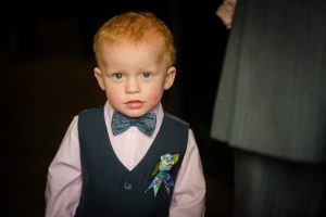 page boy close up before the wedding