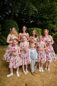 portrait of bridesmaids