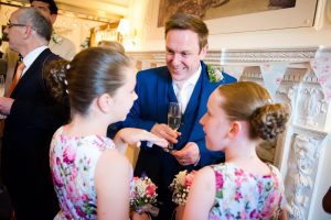 congratulating the groom