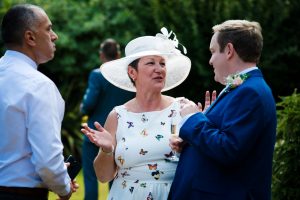 guests chatting