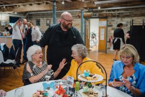 grandparents enjoying the celebrations