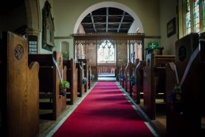 church aisle