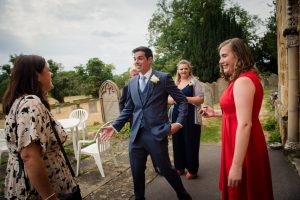 guests arriving
