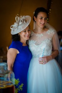 mum of the bride and bride