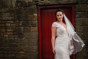 bride at STandedge landscape