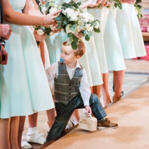 page boy in church