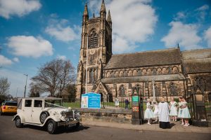 landscape shot of st marys church