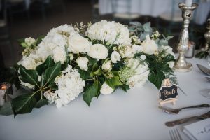 ginger lily floral arrangement top table