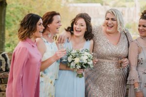 friends laughing together