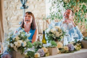 guests enjoying the speeches