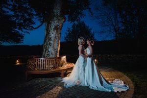 night time darkness portraits with off camera flash