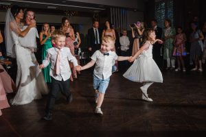 children on the dancefloor