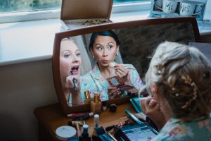 bride getting ready
