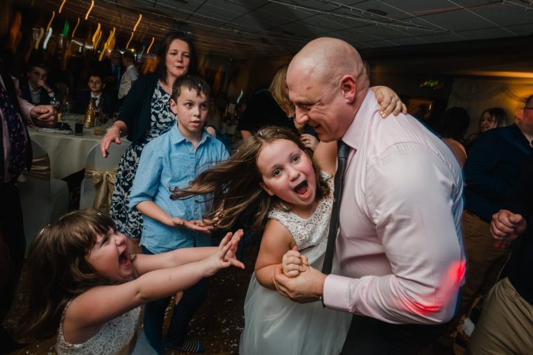 kids having fun on the dancefloor