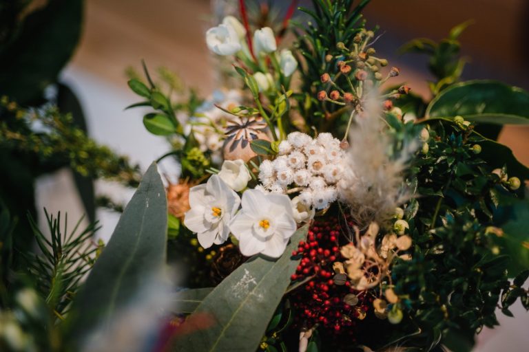 close up of flowers