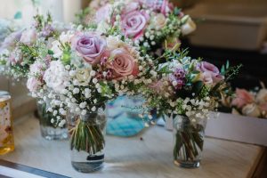 Wedding flowers from Finishing Touches Huddersfield