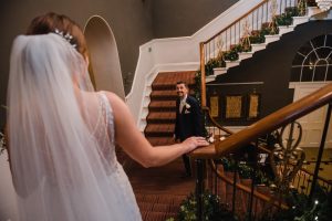 dad's first look at the bride